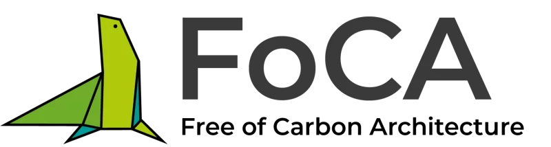 Logo projektu europejskiego FOCA Free of Carbon Architecture